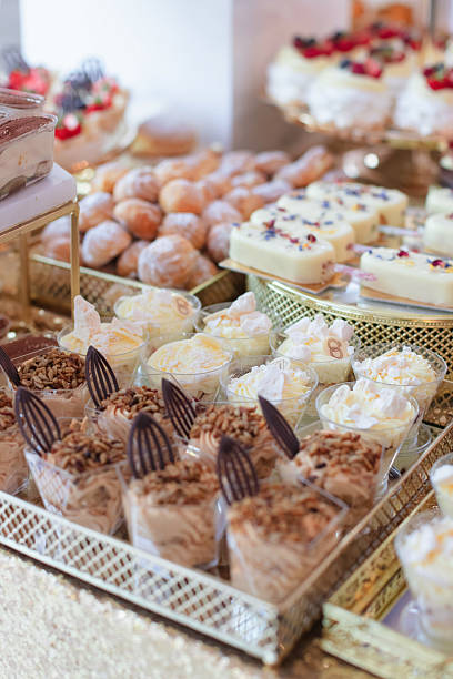 istock Mini Fruit, Vanilla, and Chocolate Desserts – Sweet Wedding Treats 2207963267
