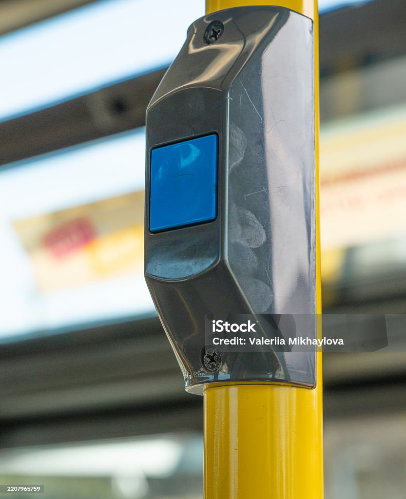 Bus Button Dimensions A Modernized Bus Stop Button Enhancing Accessibility Features For ...