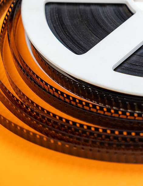 Old Film Reel closeup