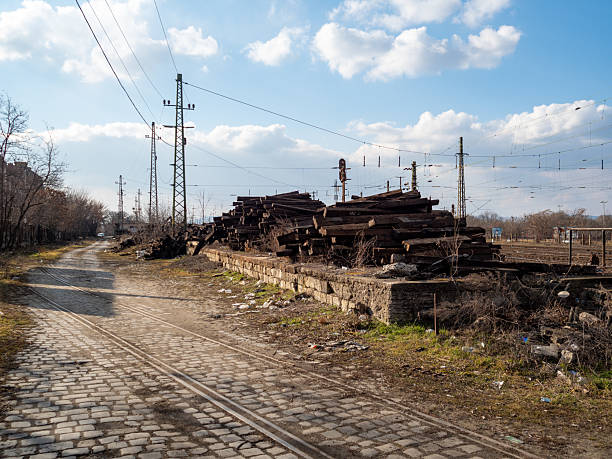 Train, train Station, lines, indistrual parl
