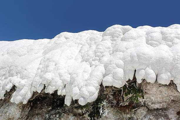 istock Stunning white Pamukkale Turkish place for tourism 2207968393
