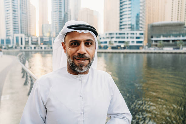 istock Emirati businessman smiling in Dubai Marina 2207968809