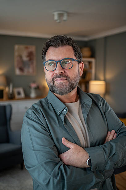 istock Confident entrepreneur reflecting on business strategy at home office 2207978224