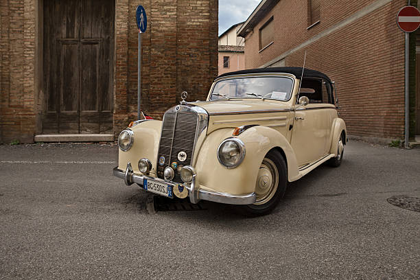 Detail from old vintage car