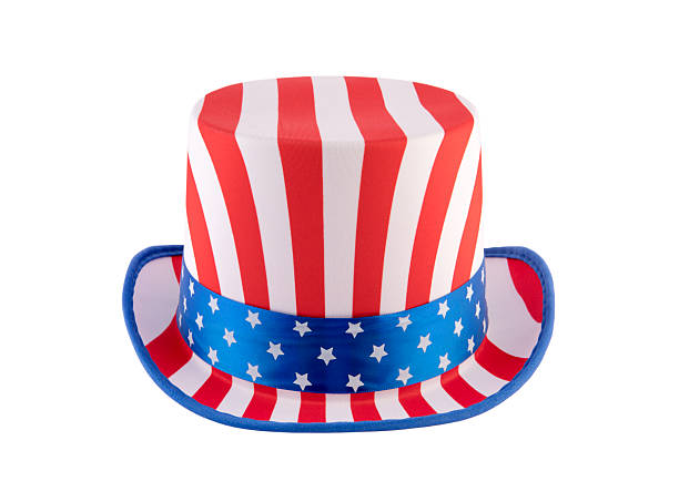 istock American hat isolated on white background 2207982962
