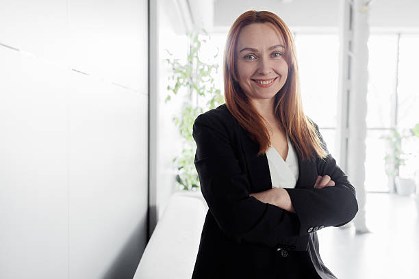 istock Confident Businesswoman in Modern Office 2207987033