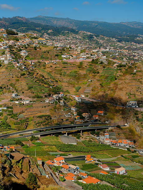 istock High angle view of Funchal in Madeira 2207995437