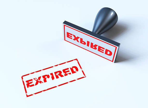 istock Expired. Seal and imprint 2207997011