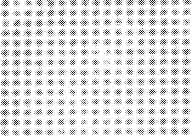 bildbanksillustrationer, clip art samt tecknat material och ikoner med black grunge half tone dots pattern - halvton