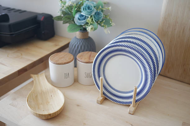 istock Stylish Dining Set with Decorative Plates and Accessories for your table 2207998782