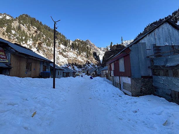 istock Beautiful landscape of pahalgam valley in kashmir 2208000031
