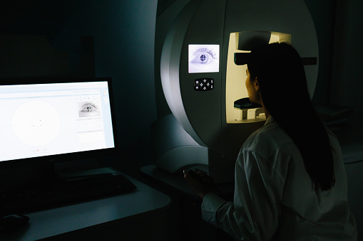 Testing Peripheral Vision Optometry Perimetry Visual Field Test Helps Detect Early Glaucoma By Assessing ...
