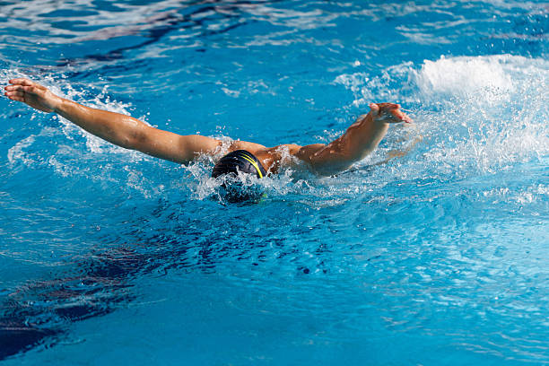 istock Athlete Cutting Through the Water with Strength 2208008095