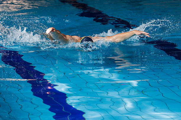 istock Mastering the Butterfly Stroke in the Pool 2208008119