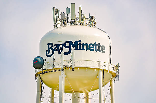 istock Bay Minette water tower in Bay Minette Alabama 2208016088