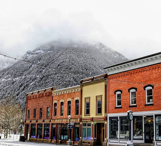 istock Downtown Telluride Colorado in Winter 2208020068