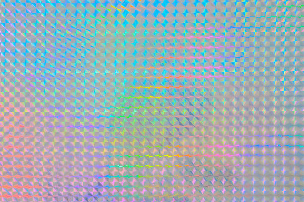istock Holographic rainbow foil iridescent texture abstract hologram background 2208027585