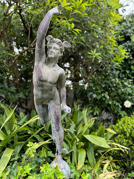 istock Concrete Statue of Mercury 2208030211