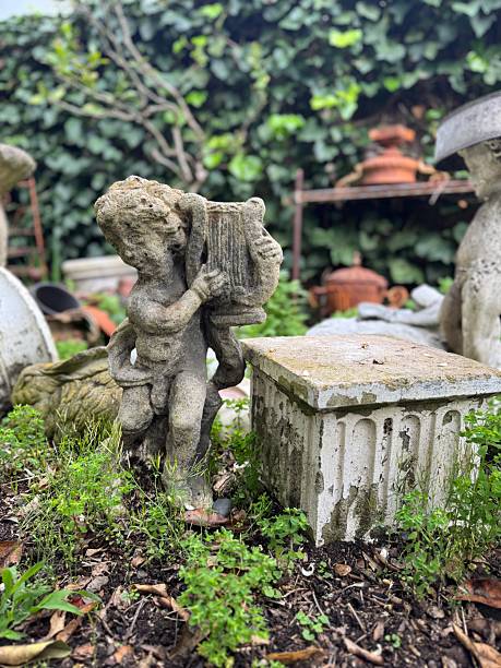 istock Mix of Garden Statues and Pots 2208030287