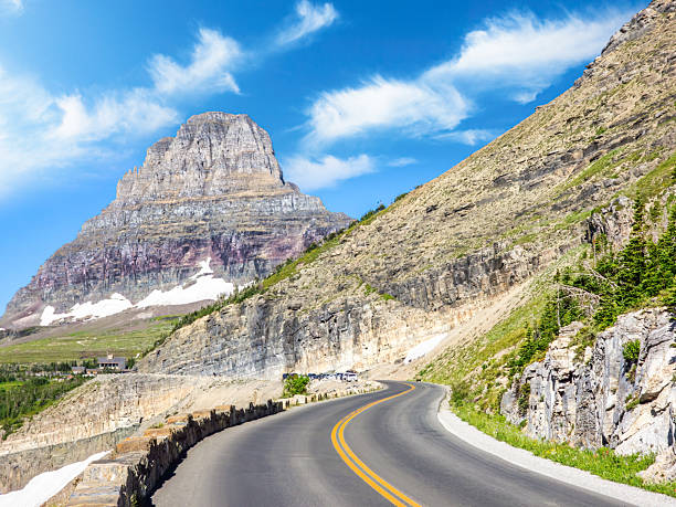 istock Clements Mountain and Going-To-The Sun road. 2208031952