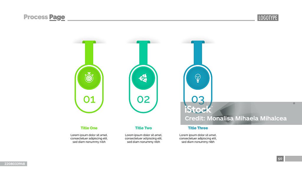 Three Option Matrix Three Options Infographic Diagram Template Stock Illustration ...