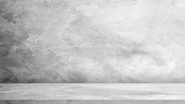 istock Empty grey cement wall floor and wall room loft style, Luxury backdrop, Perspectives background of cement texture loft style with shadow, Well display product and text present on free space. 2208039479