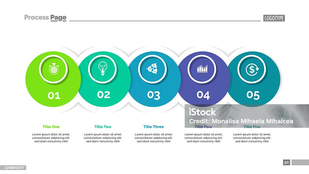 Process Elements Drawing Process Diagram With Five Elements Stock Illustration - Download Image ...