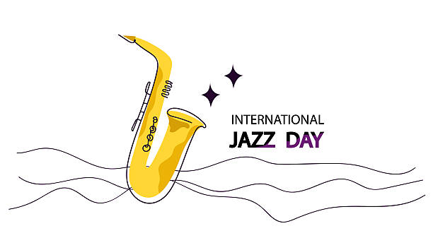 6,100+ Jazz Music Line Art Stock Illustrations, Royalty-Free