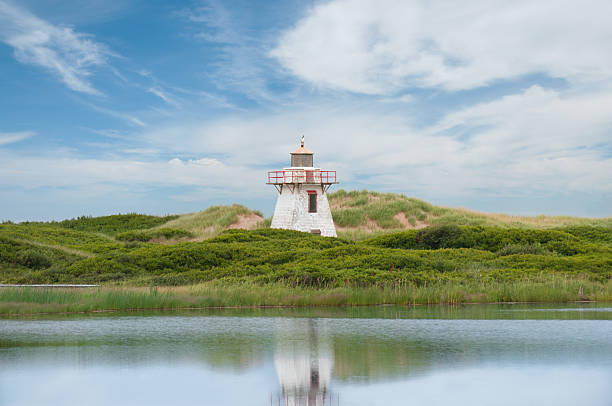 istock Close-up of St. Peter Harbour Lighthouse, PEI 2208051162