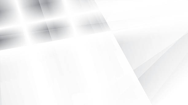 istock Abstract  white and gray color, modern design stripes background with geometric shape and straight lines. Vector illustration. 2208053535