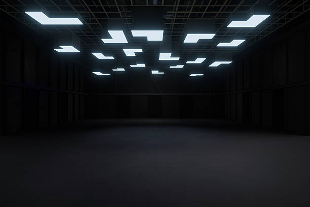 istock Empty hall exhibition centre.The backdrop for exhibition stands,booth,market,trade show.Conversation for activity,meeting.Arena for entertainment,event,sports.Indoor for Display,showroom.3d render. 2208057054
