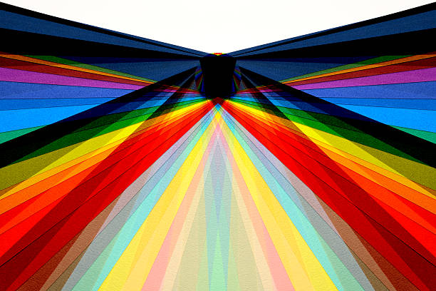 Close-up and abstract background of color swatch.