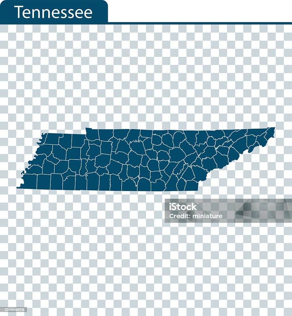 Tennessee Abstract Backdrop Tennessee Map Stock Illustration - Download Image Now - Abstract ...