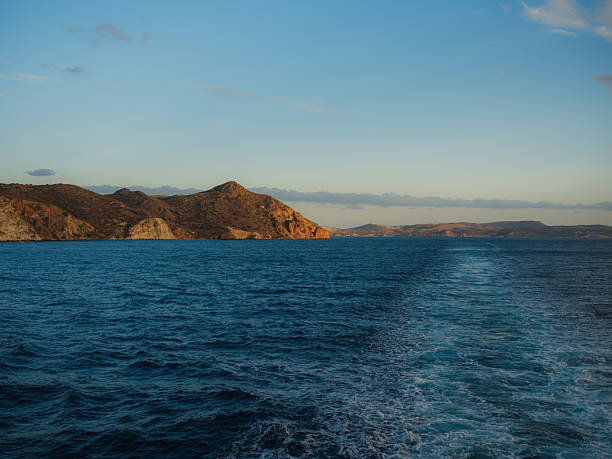 A shot of Avalon bay & landmark casino in Catalina Island