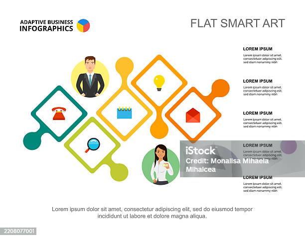 Project Sliding Image Project Planning Slide Template Stock Illustration - Download Image Now ...