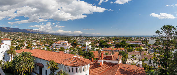 istock A breathtaking panoramic view of Santa Barbara from the historic courthouse 2208086280