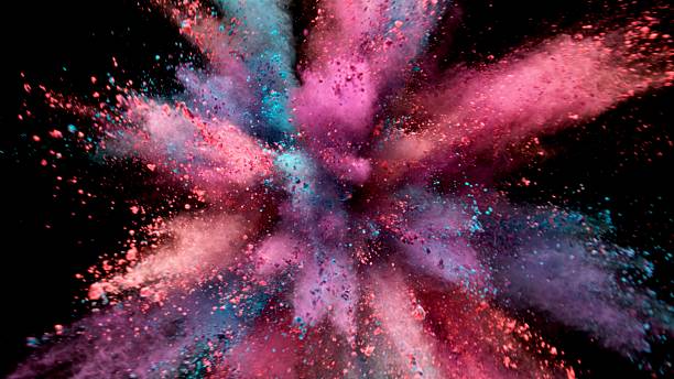 istock Freeze Motion of Colored Powder Explosion. 2208086884