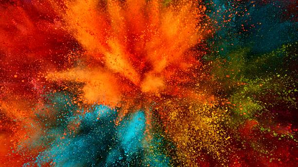 istock Freeze Motion of Colored Powder Explosion. 2208086906