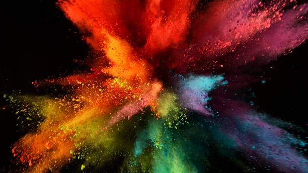 istock Freeze Motion of Colored Powder Explosion. 2208086934