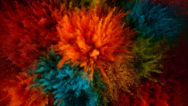 istock Freeze Motion of Colored Powder Explosion. 2208087011