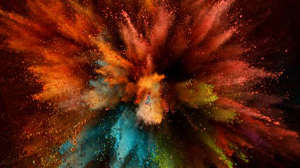 istock Freeze Motion of Colored Powder Explosion. 2208087062