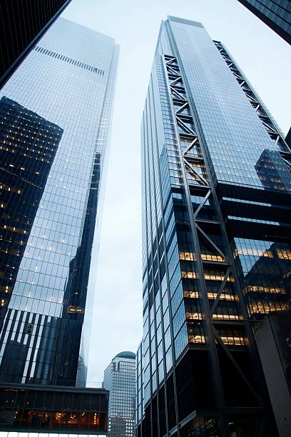 istock Modern skyscrapers in city center 2208091567