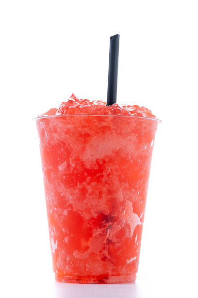 istock Refreshing cold summer slushie isolated on white background 2208094074