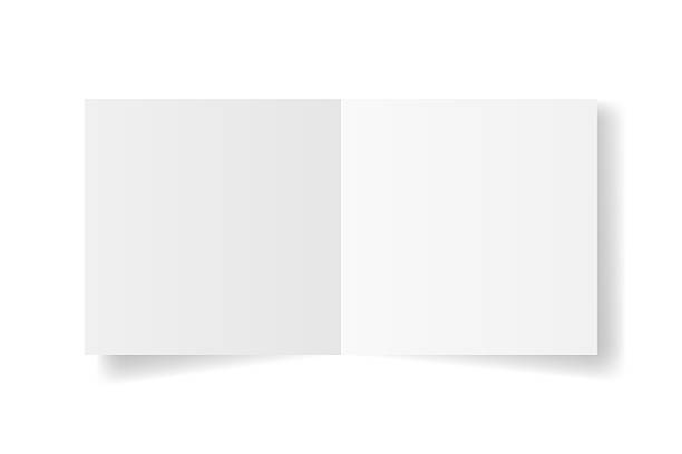 istock Realistic opened wide blank book. Horizontal brochure page, notebook, magazine, booklet, brochure, cover. Mock up template for your design. Blank paper for graphic, business, education 2208099157