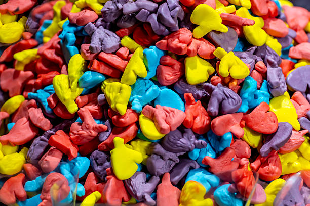 istock Marshmallows in an oak barrel close 2208101344