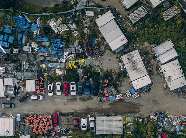 istock Aerial View of Construction Waste 2208123193