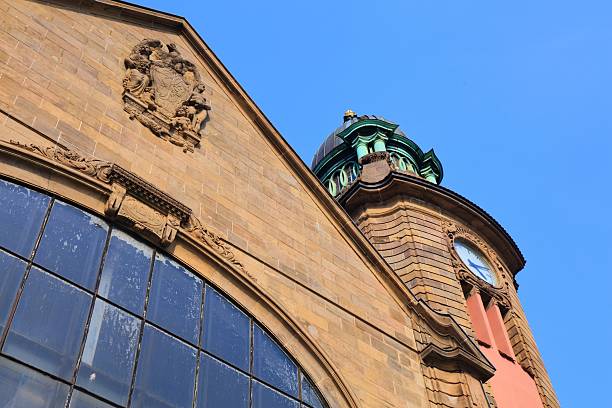 Hagen city, Germany. Main railway station (Hagen Hauptbahnhof).