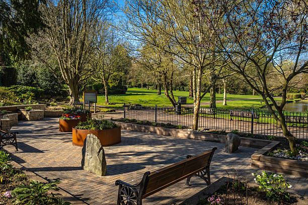 istock Flowers in Queens Park in Swindon 2208148661