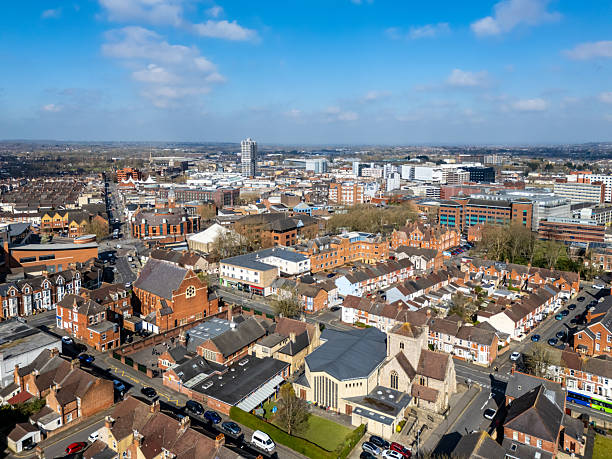 istock Shops and businesses in central Swindon 2208149227