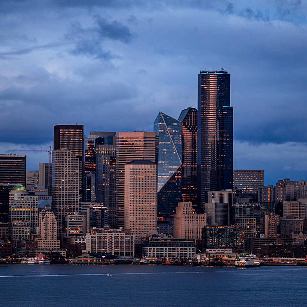 istock Seattle Washington City Skyline Buildings 2208154454